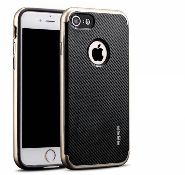 iPhone 7/8 Gold Case With Reinforced Bumper Online - Power Peak Products
